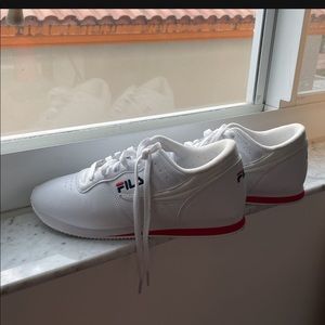 Fila White shoes Women Size 9